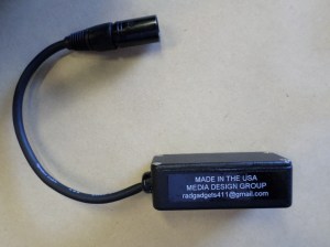 Regulated 8.4vdc adapter